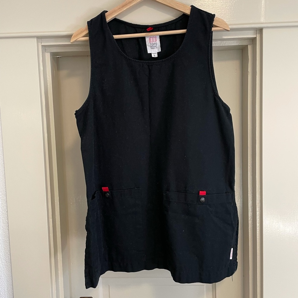Topo Black Smock